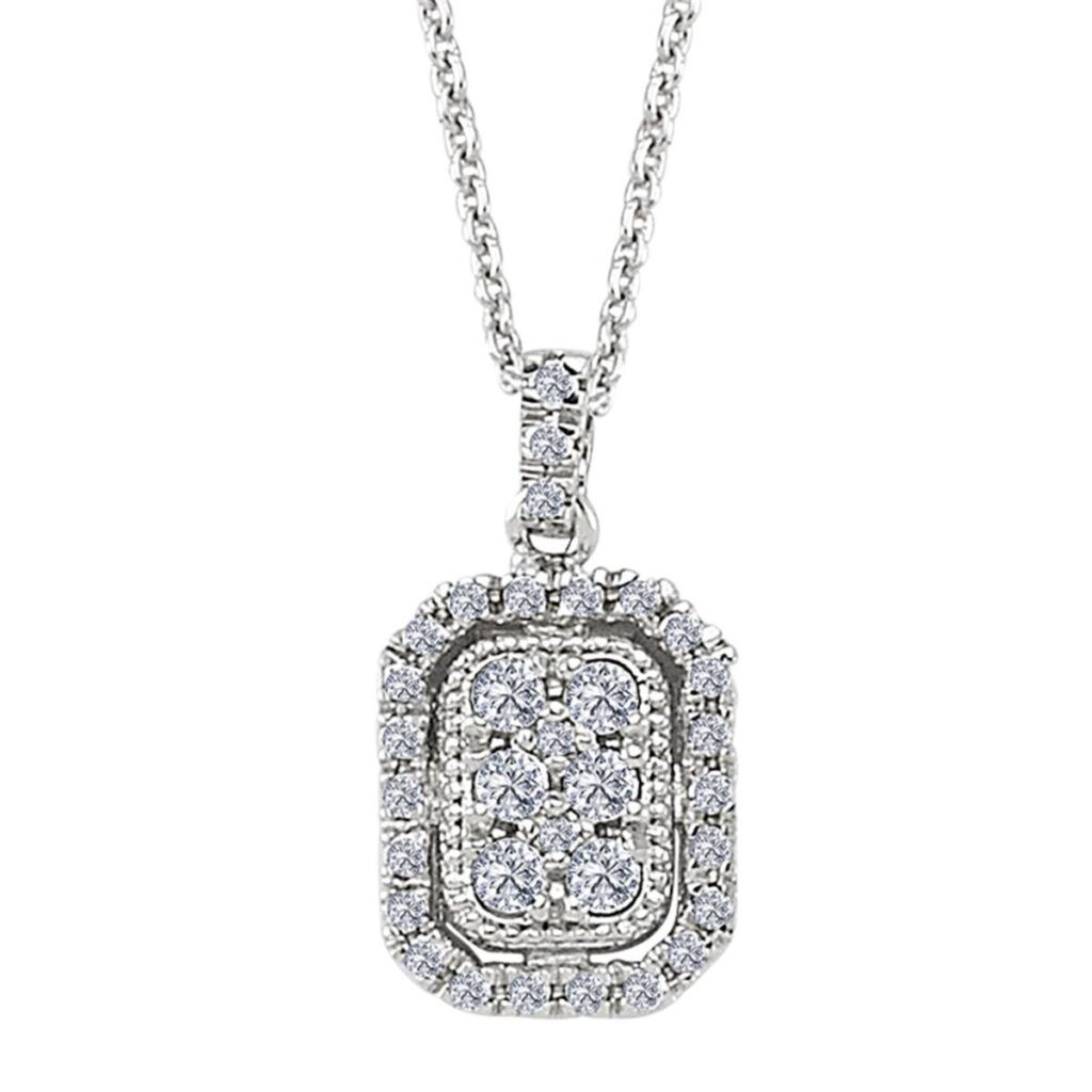 0.18 Karat Pırlanta Violet Kolye L043135