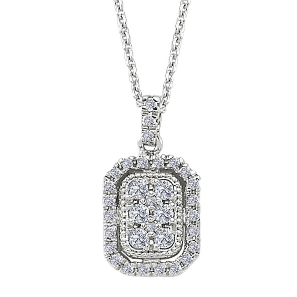 0.18 Karat Pırlanta Violet Kolye L043135