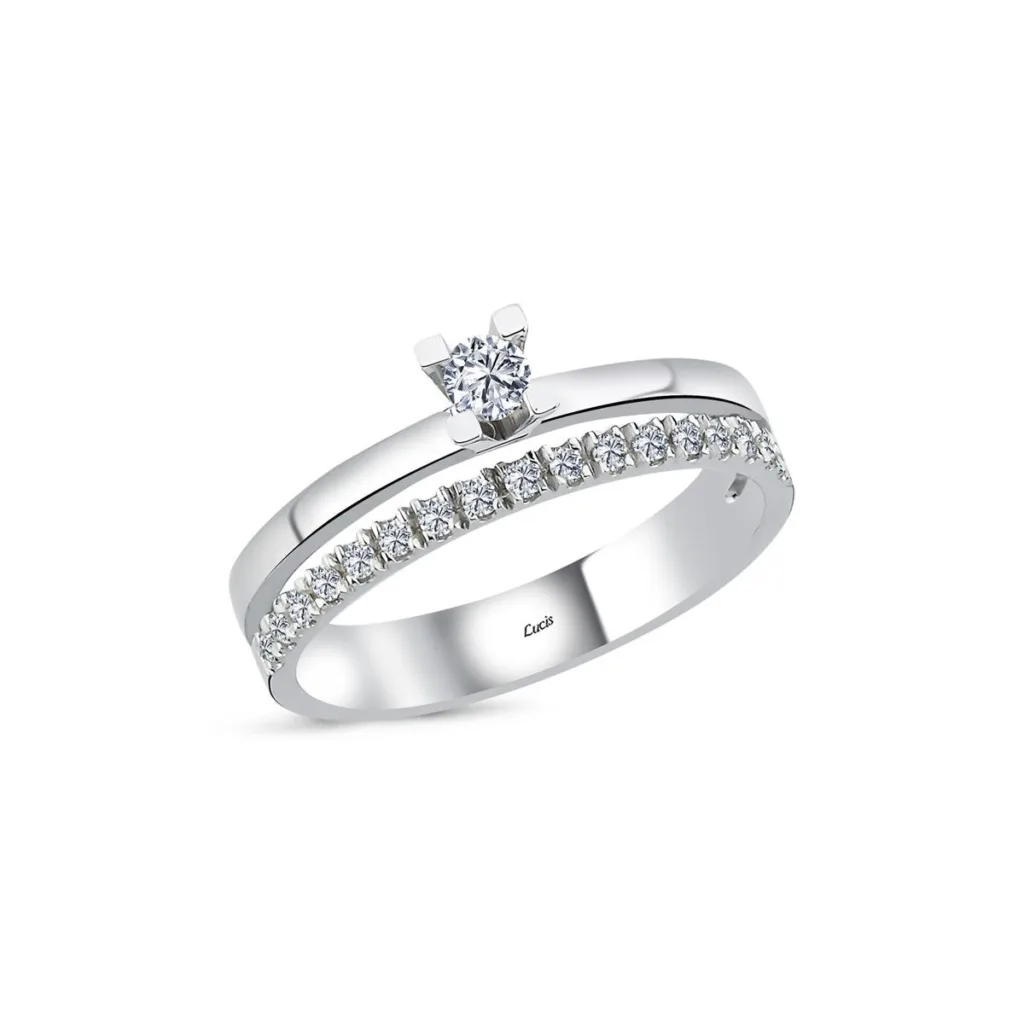 0.29 Karat Pırlanta Tektaş Yüzük L048049