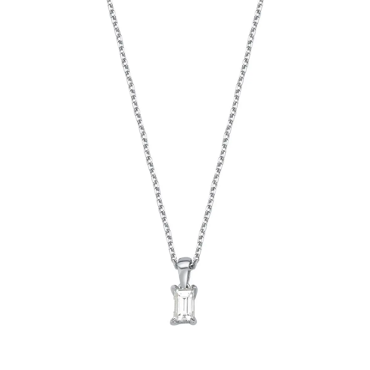 0.30 Karat Pırlanta Tektaş Kolye L050665 - 1