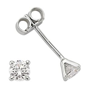 0.32 Karat Pırlanta Tektaş Küpe L050890