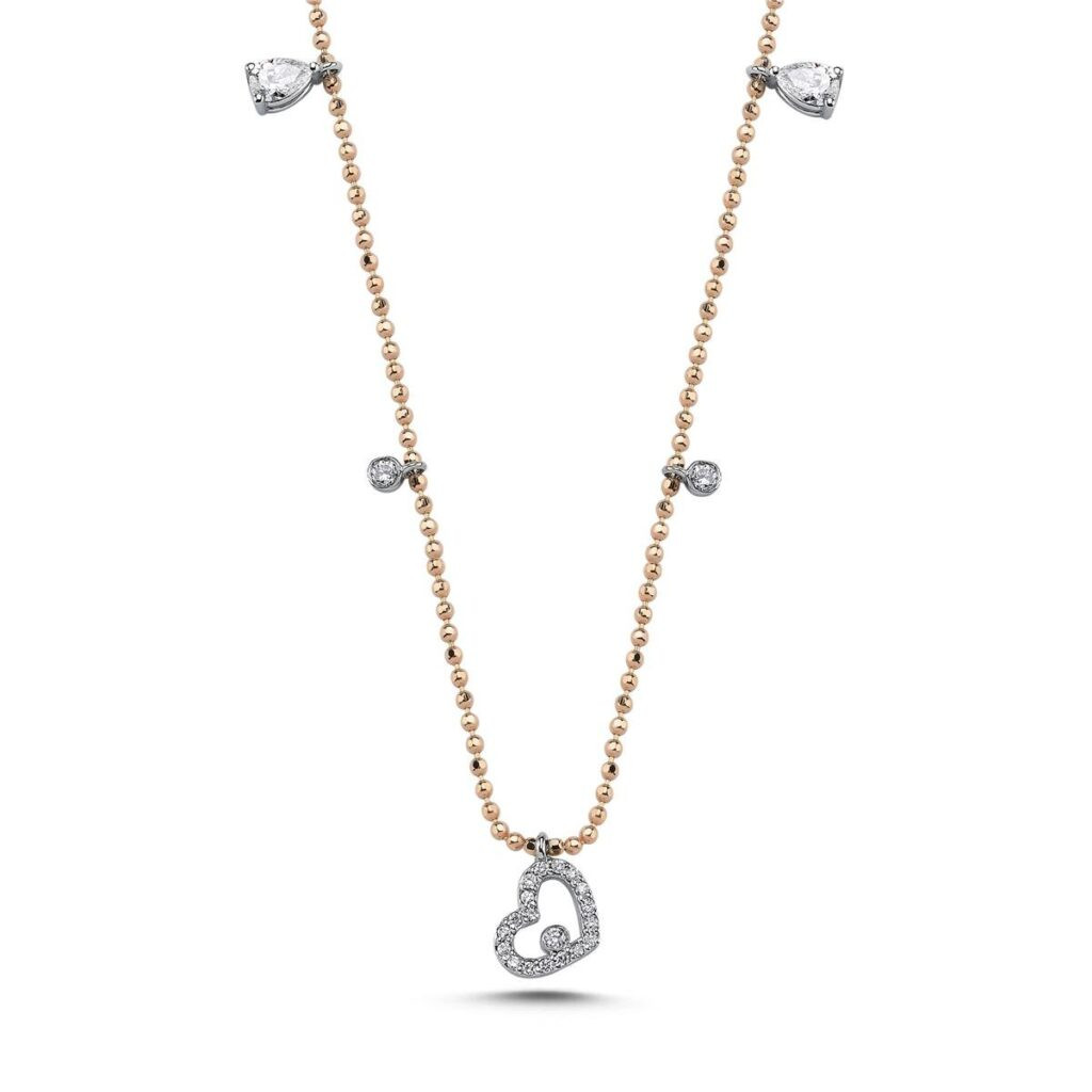 0.40 Karat Pırlanta Tasarım Kolye L055605