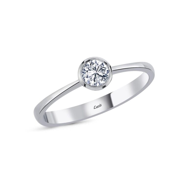 0.18 Karat Pırlanta Tektaş Yüzük L056232