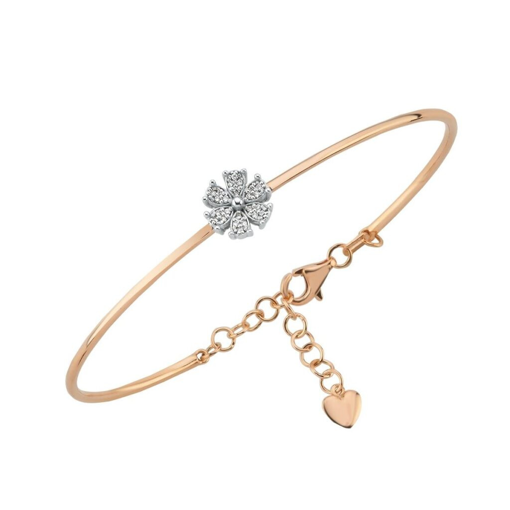 0.06 Karat Pırlanta Tasarım Bileklik L056867