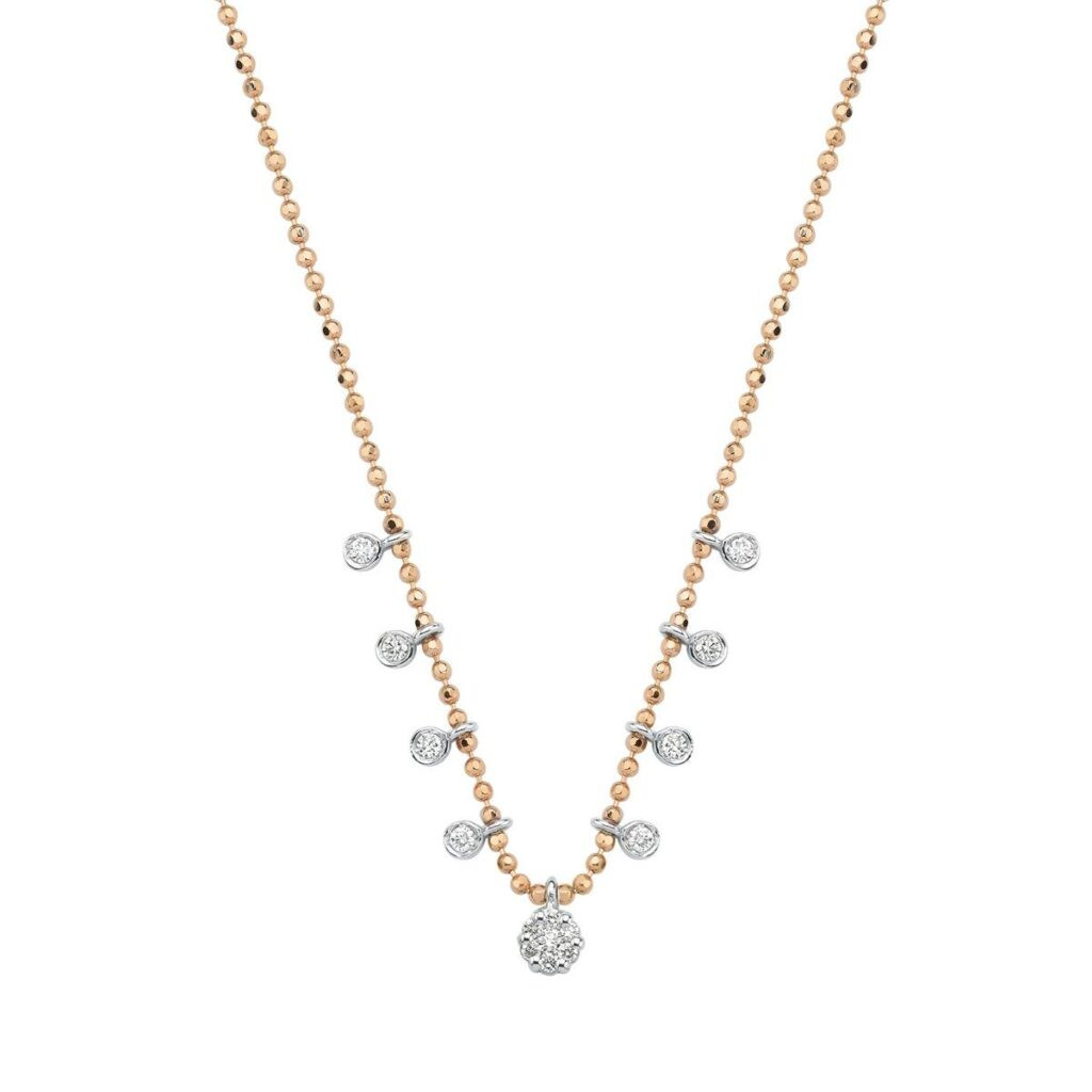 0.17 Karat Pırlanta Tasarım Kolye L056874