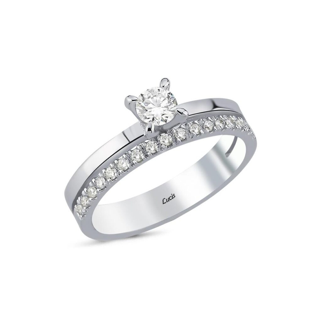 0.37 Karat Pırlanta Tektaş Yüzük L057414