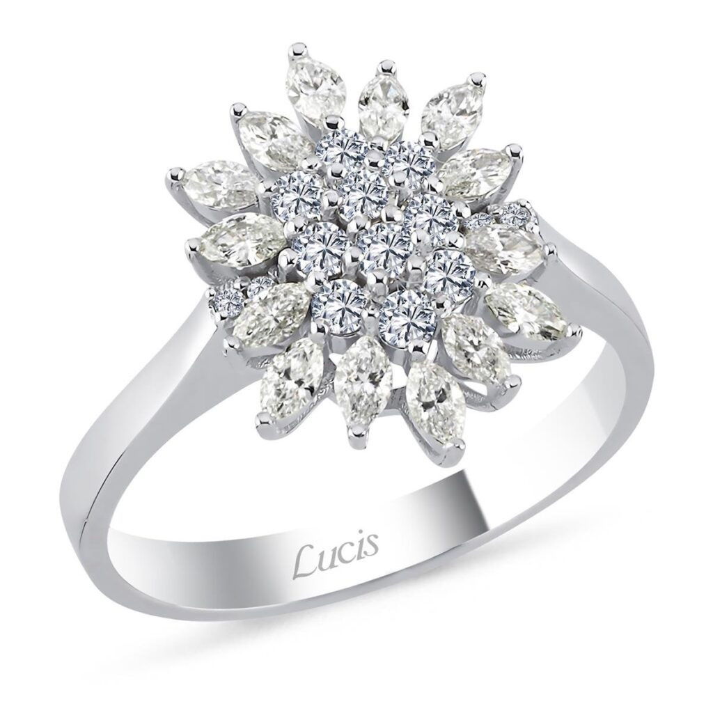 0.73 Karat Pırlanta Tasarım Yüzük L057477