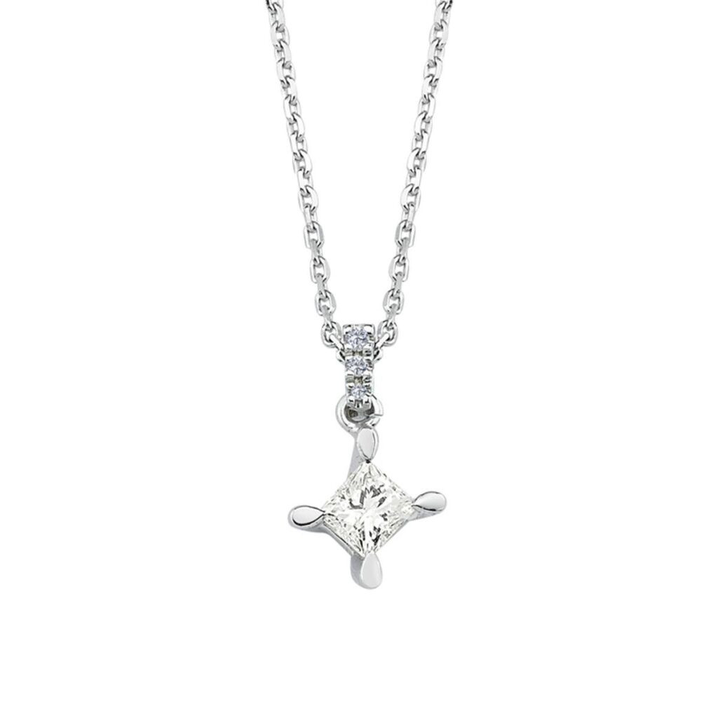 0.17 Karat Pırlanta Tektaş Kolye L057714