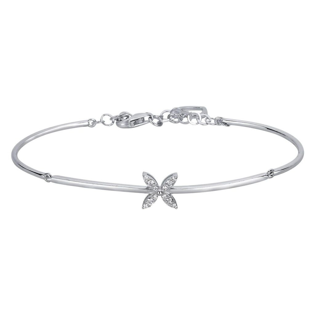 0.18 Karat Pırlanta Tasarım Bileklik L057851