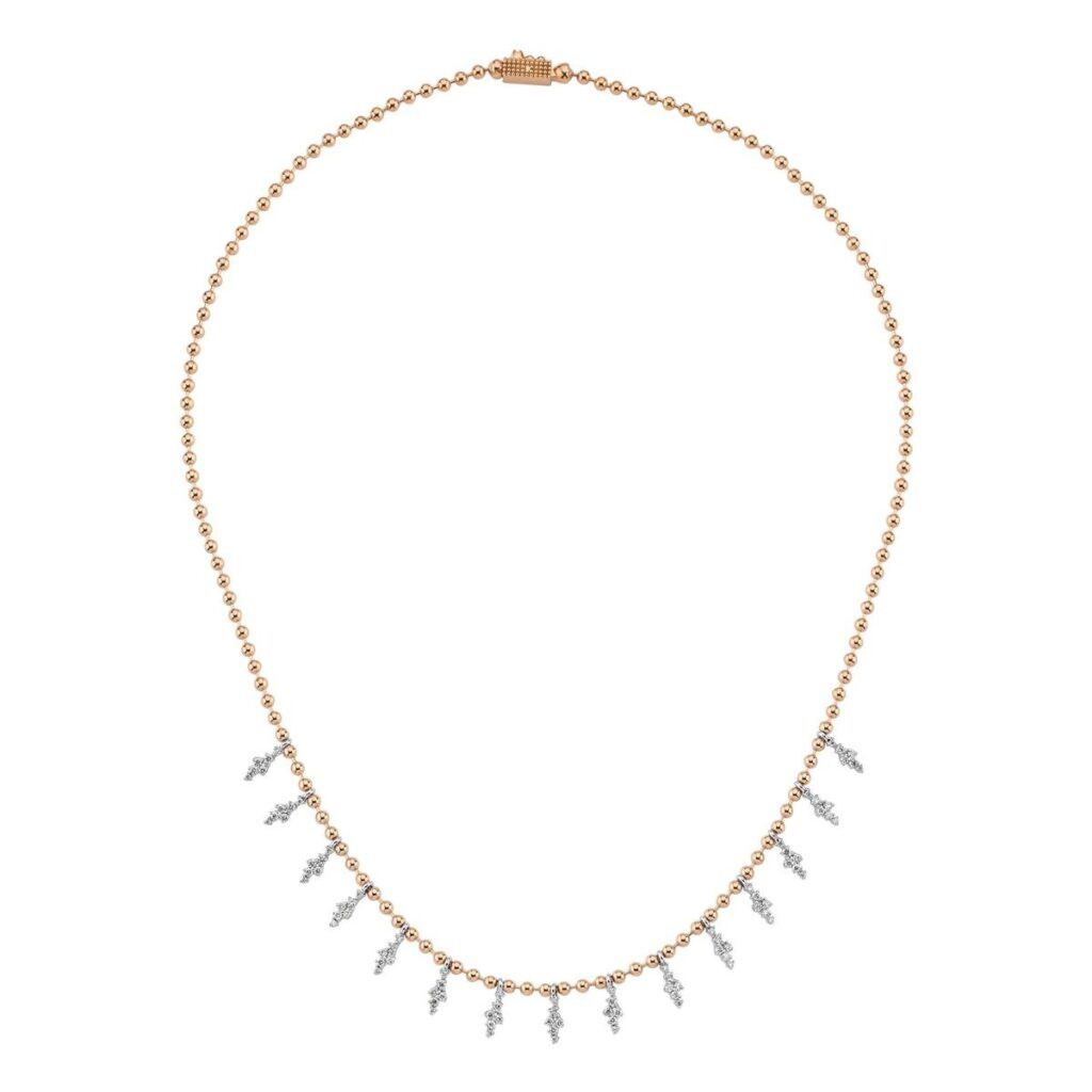 0.86 Karat Pırlanta Tasarım Kolye L058376