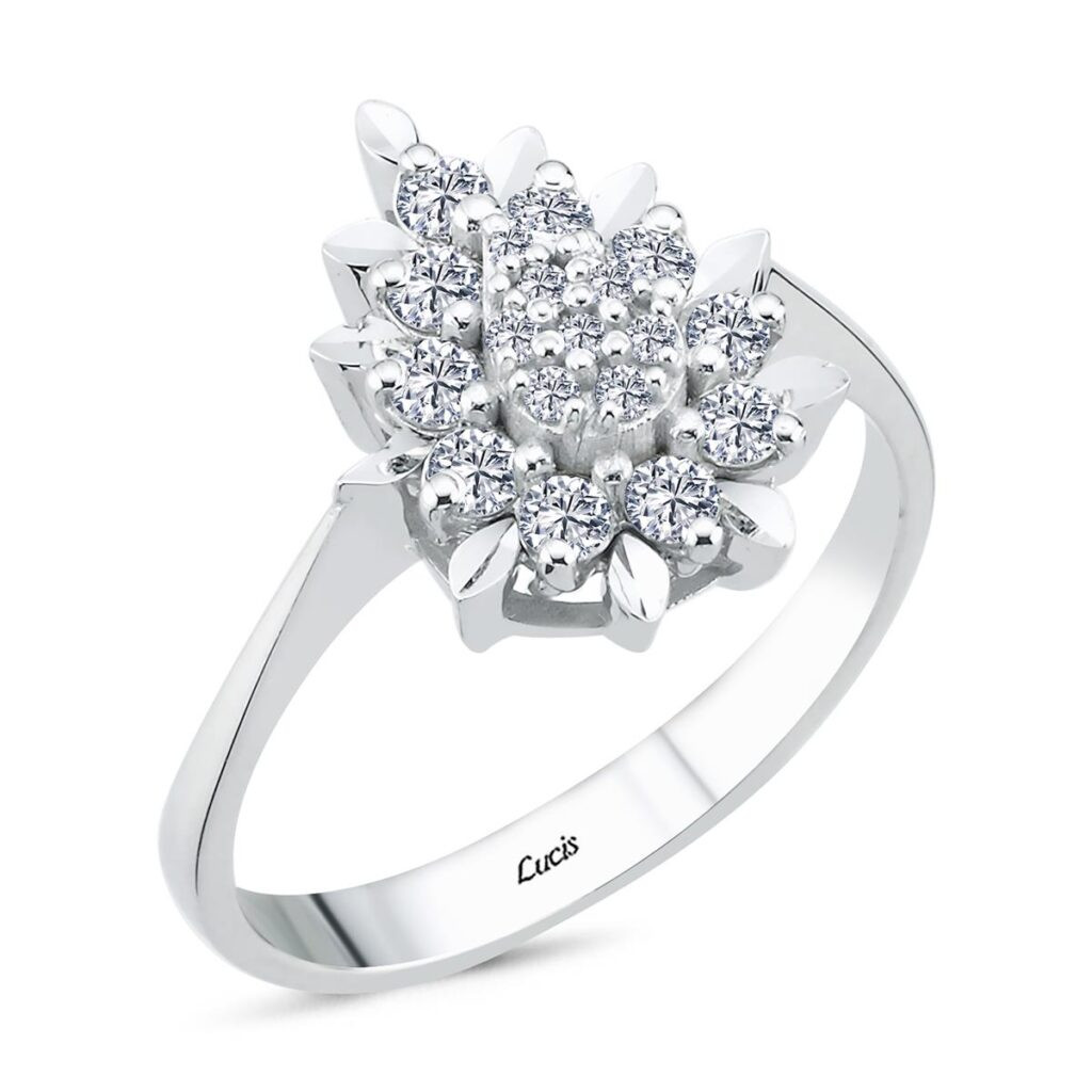 0.44 Karat Pırlanta Tasarım Yüzük L059195