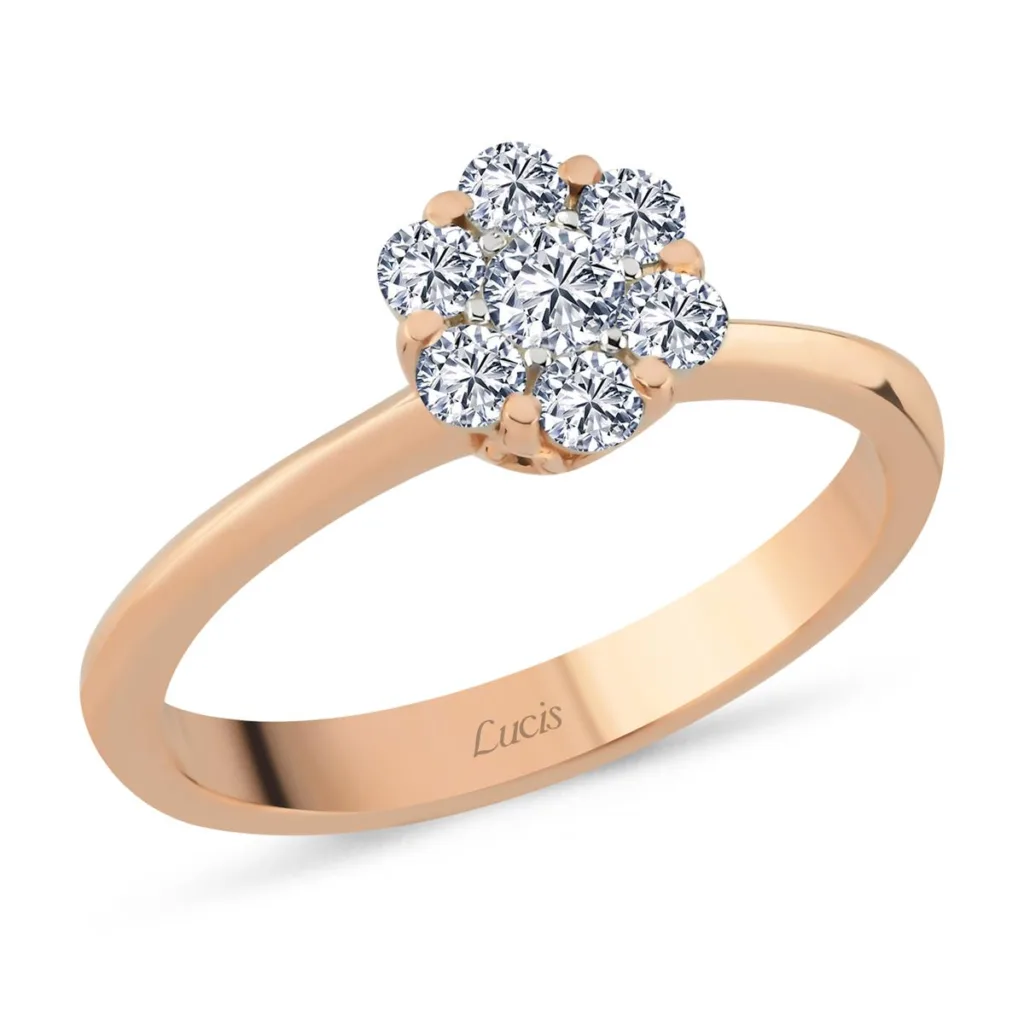 0.62 Karat Pırlanta Tasarım Yüzük L059761