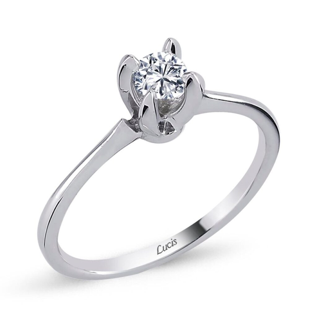 0.24 Karat Pırlanta Tektaş Yüzük V005792